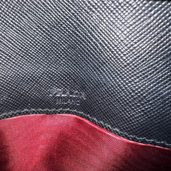 Prada Saffiano Floral Wallet - Picture 11 of 12